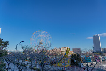 神奈川県横浜市西区みなとみらいの都市景観