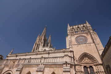 Naklejka premium Cathedral of Burgos, Castilla y Leon, Spain