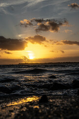 Sunrise over the Atlantic Ocean