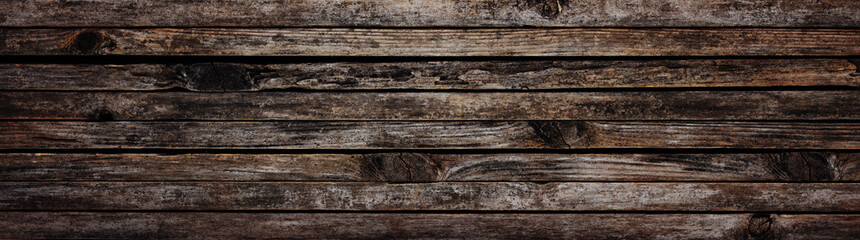 Long planks of old wood or grunge wood texture background. 