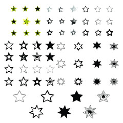Star Set Collection Vector / Illustration