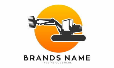 Farming equipment fresh vector logo