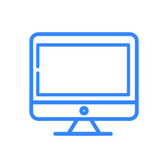 Computer or screen monitor icon
