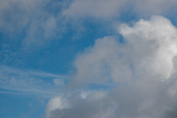 cielo nublado