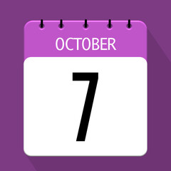 7 october icon