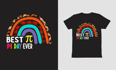 Best Pi Day Ever 3.14-Rainbow .