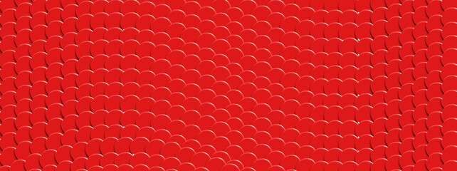 赤い波の抽象的な背景