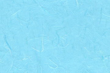 水色の和紙テクスチャー背景