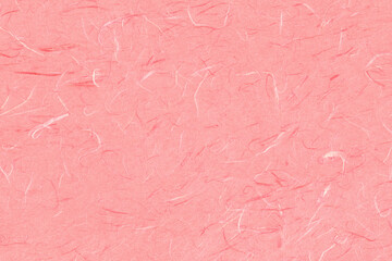 ピンク色の和紙テクスチャ背景