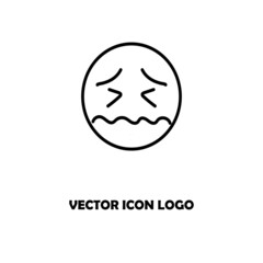 confounded face emoji