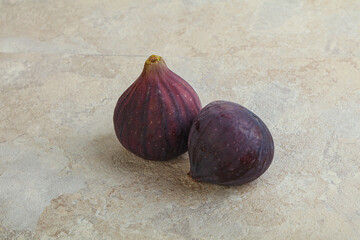 Ripe sweet and tasty fig fruit