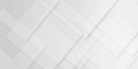 Abstract background with white paper texture and white and gray color modern background design, White geometric texture . Modern background used about technology or product presentation . 