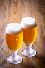 ビールを楽しむ