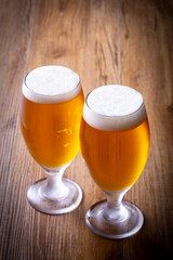 ビールを楽しむ