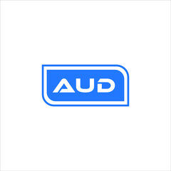 AUD letter logo abstract design. AUD unique design, AUD letter logo design on white background.
AUD creative initials letter logo concept. 