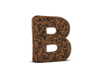 Fur letter B
