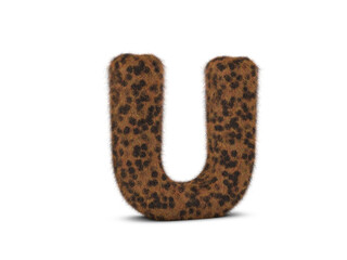 Fur letter U