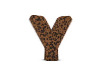 Fur letter Y