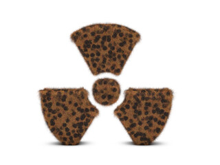 Fur radiation symbol