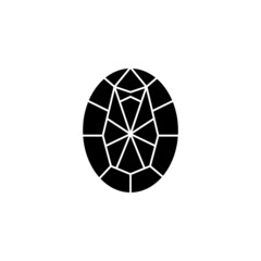 Ruby Gem icon in vector. Logotype