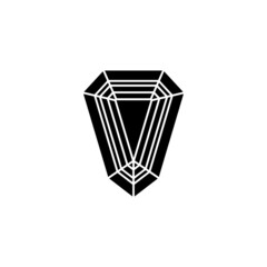 Sapphire Gem icon in vector. Logotype