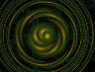 Imaginatory fractal abstract background Image