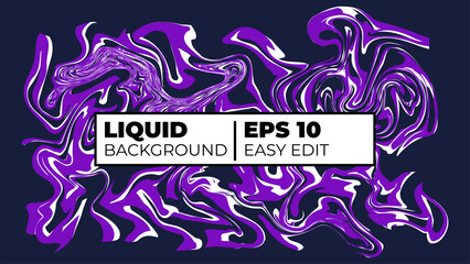 Light Blue and Light Purple liquid wave background v15