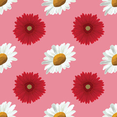 florals seamless design for fabric