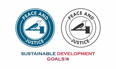 Sustainable development goals icon 