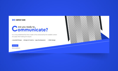 Corporate business social media cover and banner design