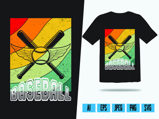 Baseball T-shirt Design