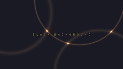 Black luxury background with light elements