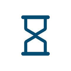 Hourglass icon. Time measurement. Vectors.
