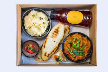 Georgian lunch box view