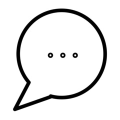 bubble chat icon