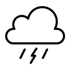 thunderstorms  icon