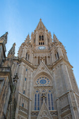 Fototapeta na wymiar La cathédrale Del Buen Pastor - San Sebastian (Donostia) - Espagne