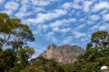 2022 Feb 12,Hong kong ,Lion Rock,Mountain It seems lion is located in Hong Kong, one of the symbol of Hong Kong Spirit