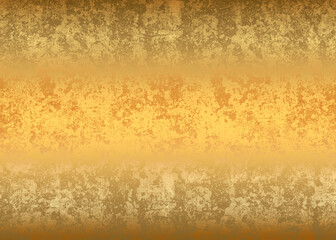 Golden Abstract  decorative paper texture  background  for  artwork  - Illustration