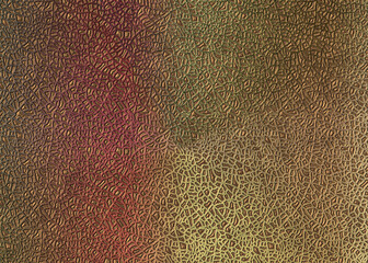 Golden Abstract  decorative paper texture  background  for  artwork  - Illustration