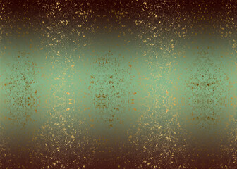 Golden Abstract  decorative paper texture  background  for  artwork  - Illustration