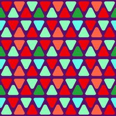 seamless triangle pattern background
