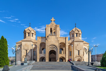 Fototapeta na wymiar Saint Gregory the Illuminator Cathedral, Yerevan, Armenia