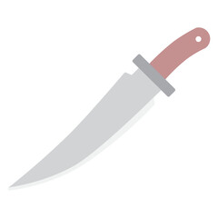 Illustration of Bowie Knife design icon