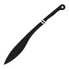 Illustration of Machete design icon