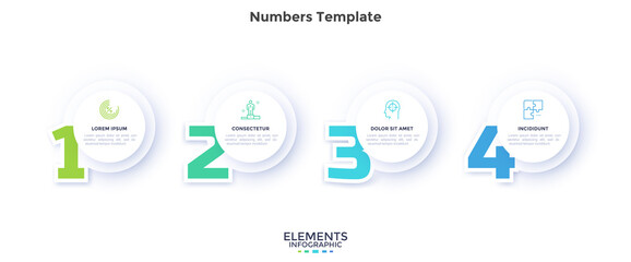 Modern Infographic Vector Template