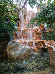 Man-made Waterfall Replicating Tropical Atmospheres of Asia in Kissimmee, Florida