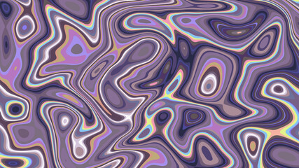 Vector liquid holographic background. Abstract fluid banner.
