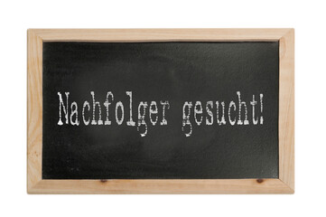Fototapeta premium Tafel mit Spruch - 