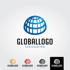 World logo template - vector